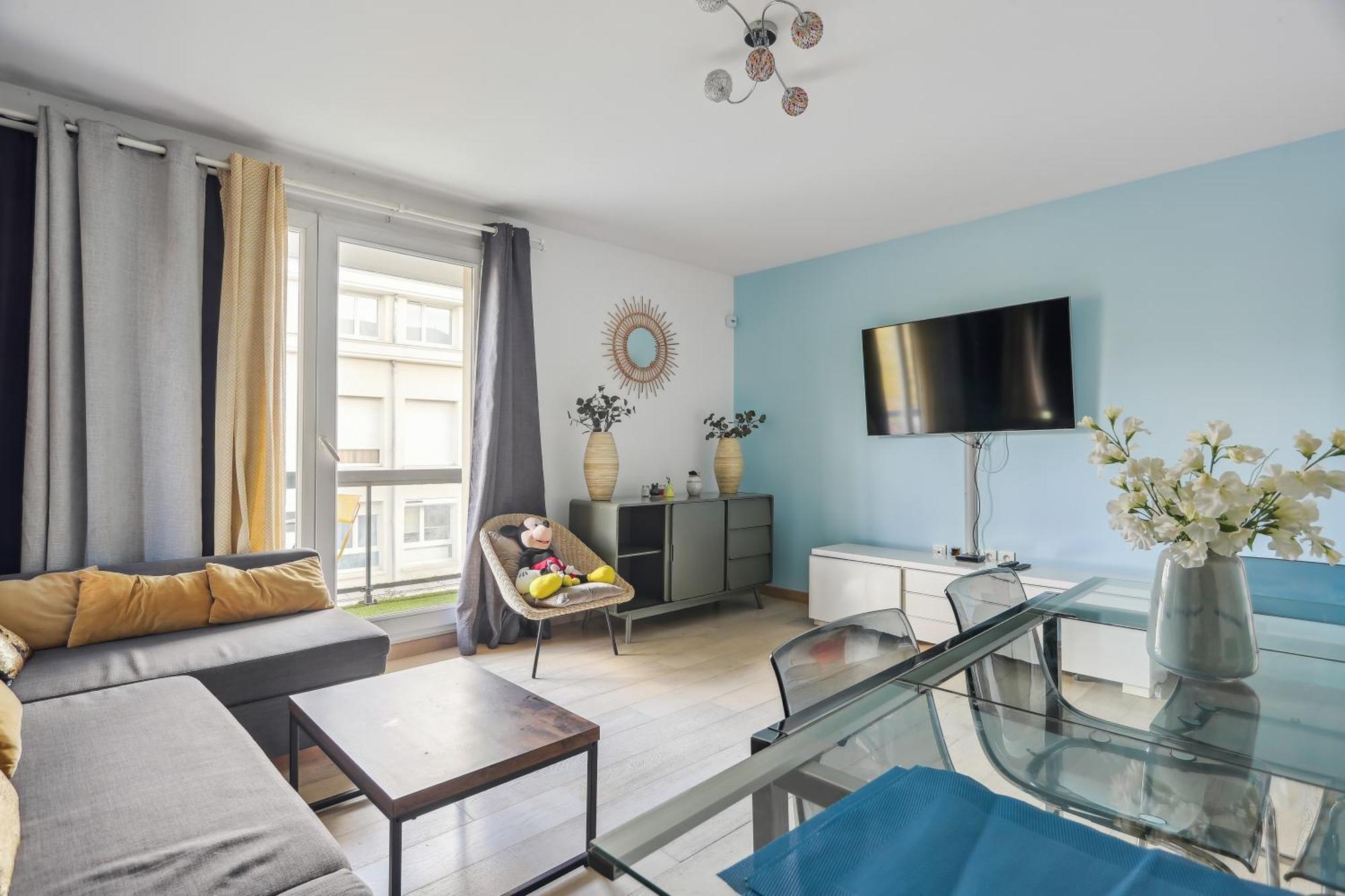 Beautiful T4 Appartement 8 Personnes Proche Disney Parking Prive Bussy-Saint-Georges Exterior photo